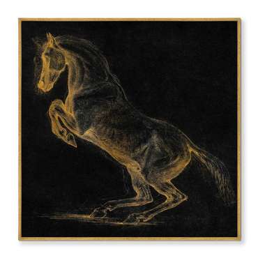 Репродукция картины на холсте A Prancing Horse II, 1790г.