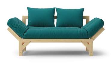 Диван-кровать Европа-2 изумрудного цвета