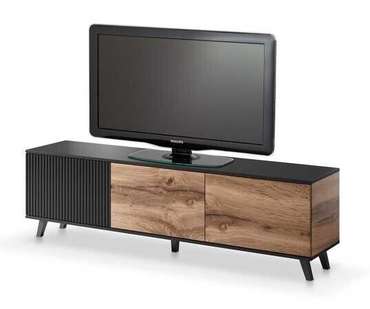 Тумба под телевизор Random RTV-2 бежево-черного цвета