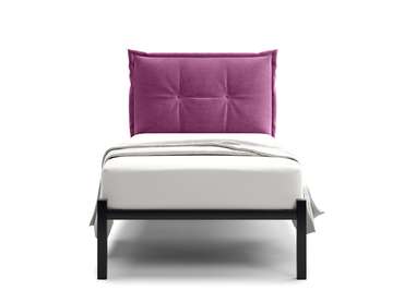 Кровать Лофт Cedrino 90х200 пурпурного цвета без подъемного механизма