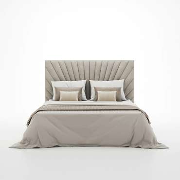 Кровать Deco 180х200 светло-серого цвета