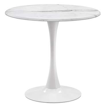 Обеденный стол Тулип М белого цвета