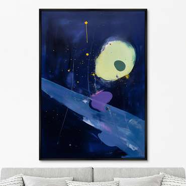 Репродукция картины Galactic space, No 2, 2024г.