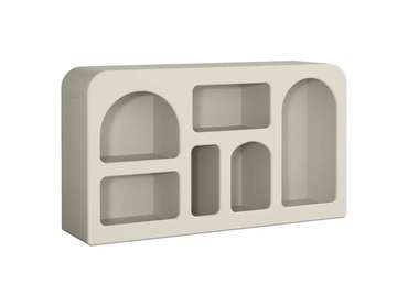 Стеллаж горизонтальный Castellana серо-бежевого цвета