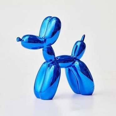 Статуэтка Balloon Dog H17 синего цвета