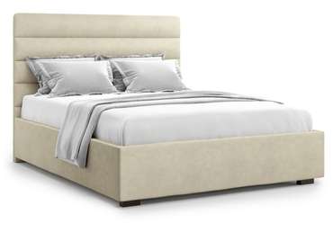 Кровать Karezza 180х200 бежевого цвета с подъемным механизмом