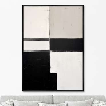 Репродукция картины Geometry of color, No 1, 2024г.