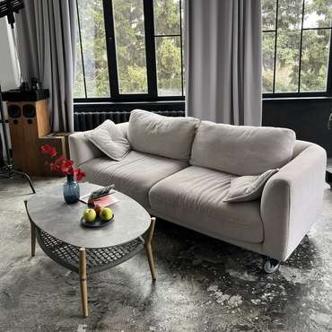 Журнальный стол Samos серого цвета