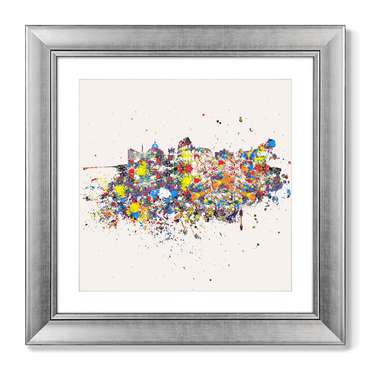 Репродукция картины Рим оптимистическая абстракция 2016 г.