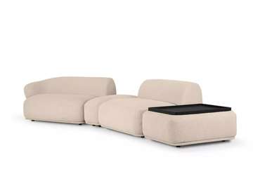Модульный диван Fabro бежевого цвета