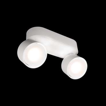 спот накладной Focus 10323/2A White (металл, цвет белый)