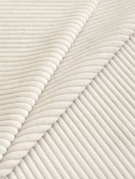 Покрывало-накидка Slim cilium bone 65x170 молочного цвета