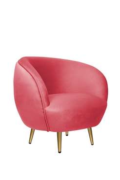 Кресло Benee красного цвета