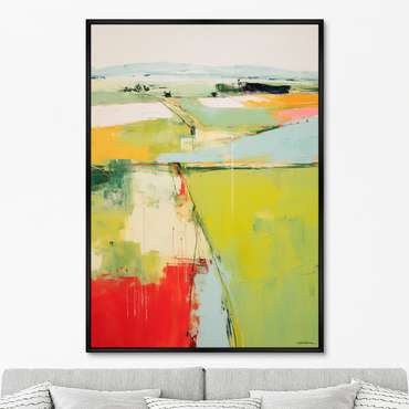 Репродукция картины Landscape collection, Lines, No 2, 2024г.