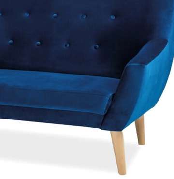 Диван Nordic 2 темно-синего цвета