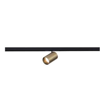 Магнитный трековый светильник Латунь LED 1*5W 4000K 340Lm Ra&gt;90 36° IP20 D35xH58 24V SUPER5