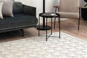 Ковер Elegant 200x300 бежево-белого цвета