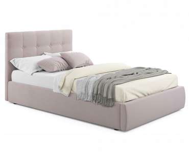 Кровать с подъемным механизмом Selesta 120х200 лилового цвета