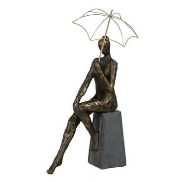 Декоративная фигура Медь Женщина 25 x 17,5 x 44