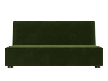 Прямой диван-кровать Зиммер зеленого цвета