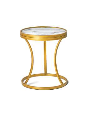 Кофейный столик Martini золотисто-серого цвета