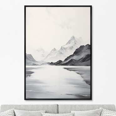 Репродукция картины Landscape collection, Reflection, No 2, 2024г.