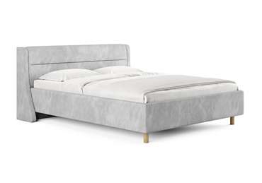Кровать Madrid 180х200 серого цвета без основания и подъемного механизма 