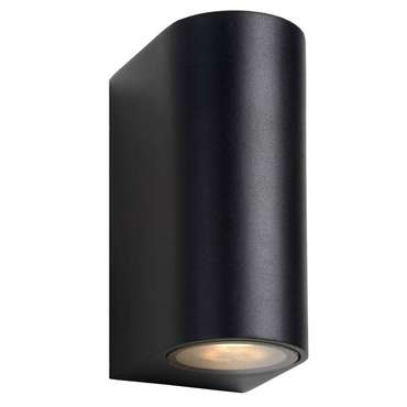 Уличный настенный светильник Zora Led черного цвета