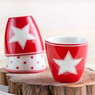  Чашка-мини для эспрессо Star red