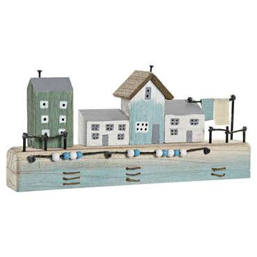 Декоративная фигура Синий 38,5 x 5,8 x 17,2 cm Натуральный Порт
