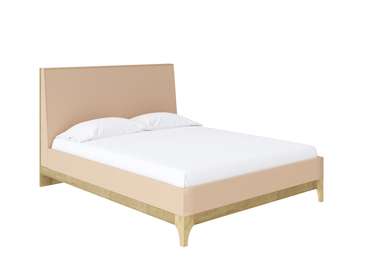 Кровать Odda 140х200 бежевого цвета