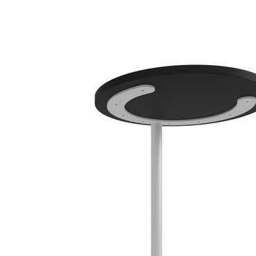 Приставной столик Horsix черно-белого цвета