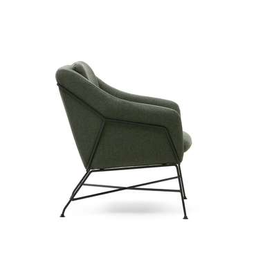 Кресло Brida зеленого цвета