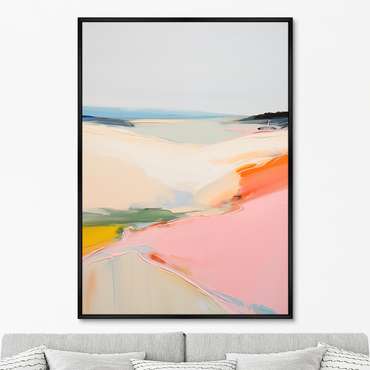 Репродукция картины Landscape Collection, Coastal beaches, No 1, 2024г.