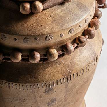 Ваза Adib 33 бежевого цвета