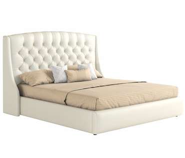 Кровать Стефани 160х200 белого цвета