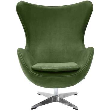 Кресло Egg зеленого цвета