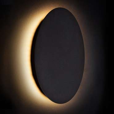 Настенный светильник Ring Led M 7635 (металл, цвет черный)