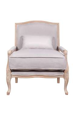 Классическое кресло Trak бежевого цвета