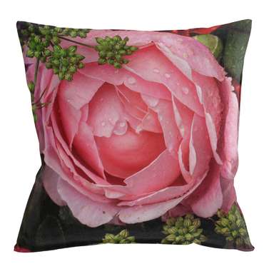 Декоративная подушка Rose Rose с чехлом из полиэстера