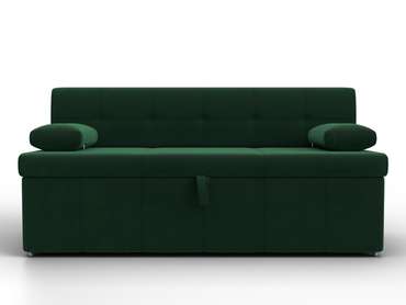 Диван Лео темно-зеленого цвета