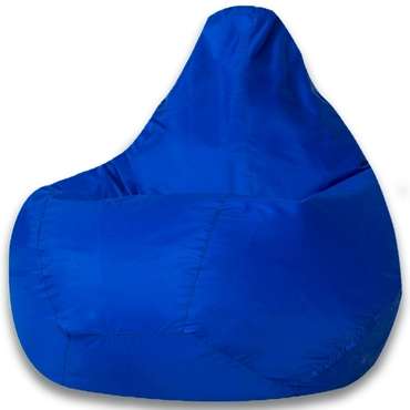Кресло-мешок Груша 2XL в обивки из ткани оксфорд синего цвета