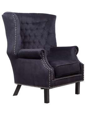 Кресло Teas черного цвета