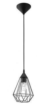 Подвесной светильник Tarbes 94187 (металл, цвет черный)