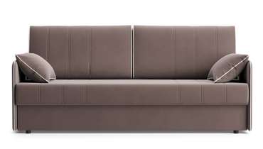 Диван-кровать Валенсия коричневого цвета