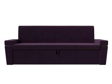 Прямой диван-кровать Деметра фиолетового цвета