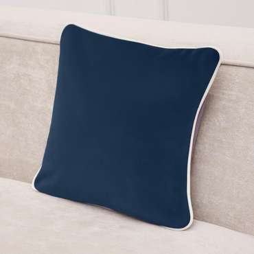 Подушка декоративная Duo пудрово-синего цвета