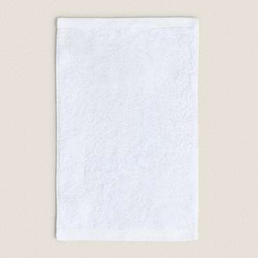 Однотонное хлопковое махровое полотенце (500 гxм?)