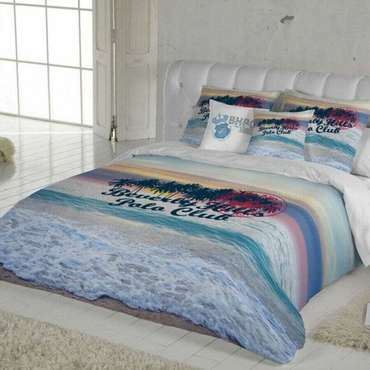 Пододеяльник Beverly Hills Polo Club BHFNHAW_Multicolor-Cama 150 150 кровать (240 x 220 см)