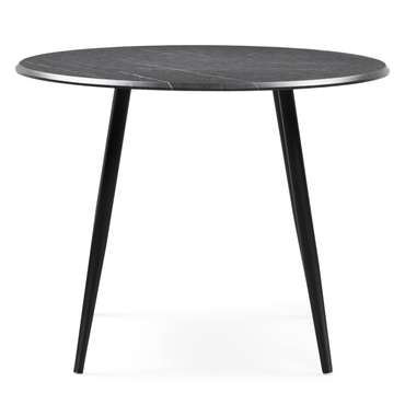 Обеденный стол Абилин 100 черного цвета